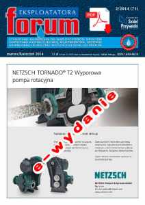Forum Eksploatatora nr 71 e-wydanie (2/2014)