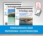 Technologia Wody - PRENUMERATA 2020 (wersja papierowa + cyfrowa)