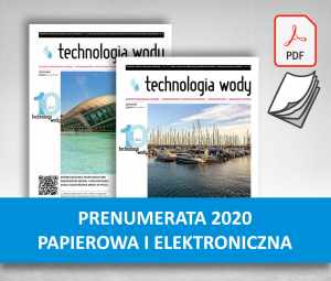 Technologia Wody - PRENUMERATA 2020 (wersja papierowa + cyfrowa)
