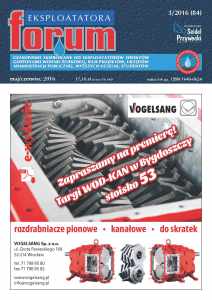 Forum Eksploatatora nr 84 e-wydanie 3/2016 