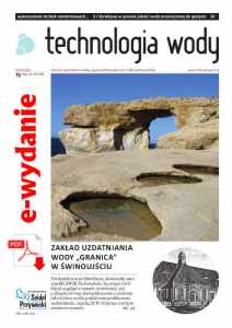 Technologia Wody nr 03 e-wydanie (1/2010)