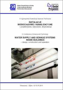 Instalacje wodociągowe i kanalizacyjne - projektowanie, wykonanie, eksploatacja (2011)