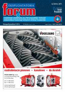 Forum Eksploatatora nr 87 (6/2016) 