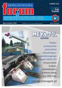 Forum Eksploatatora nr 43 (4/2009)