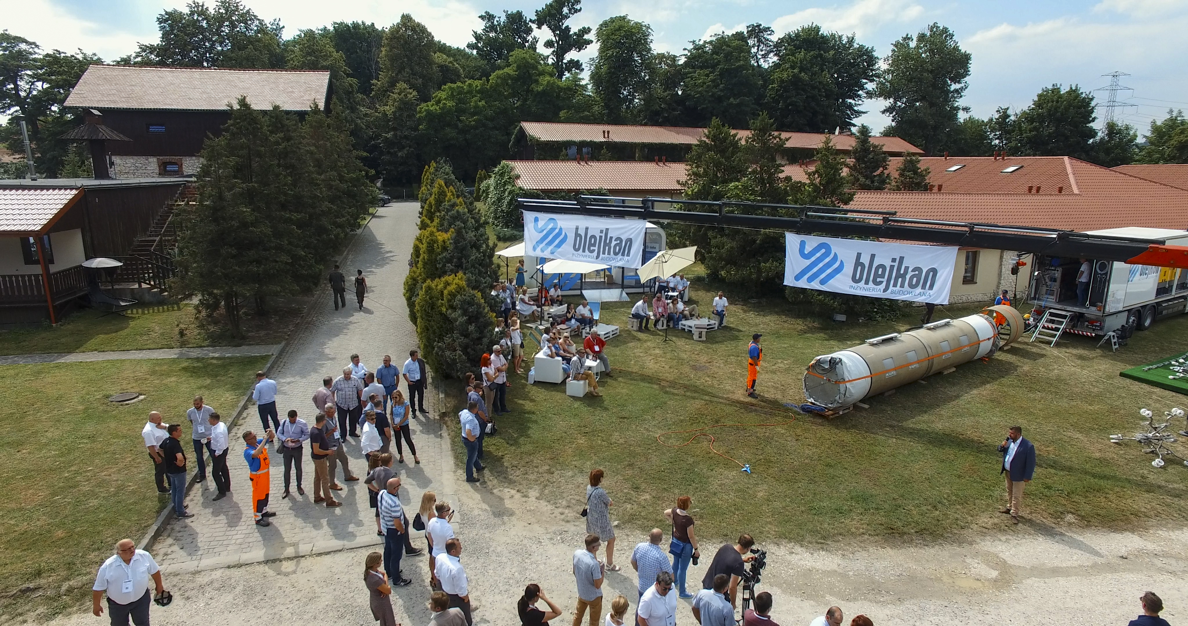 Blejkan – pokaz na żywo